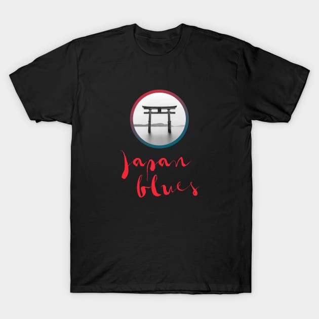 JAPAN BLUES (vertical) T-Shirt by Utopic Slaps